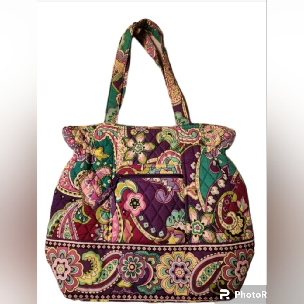 Vera Bradley Heather Glenna Shoulder Bag Purse